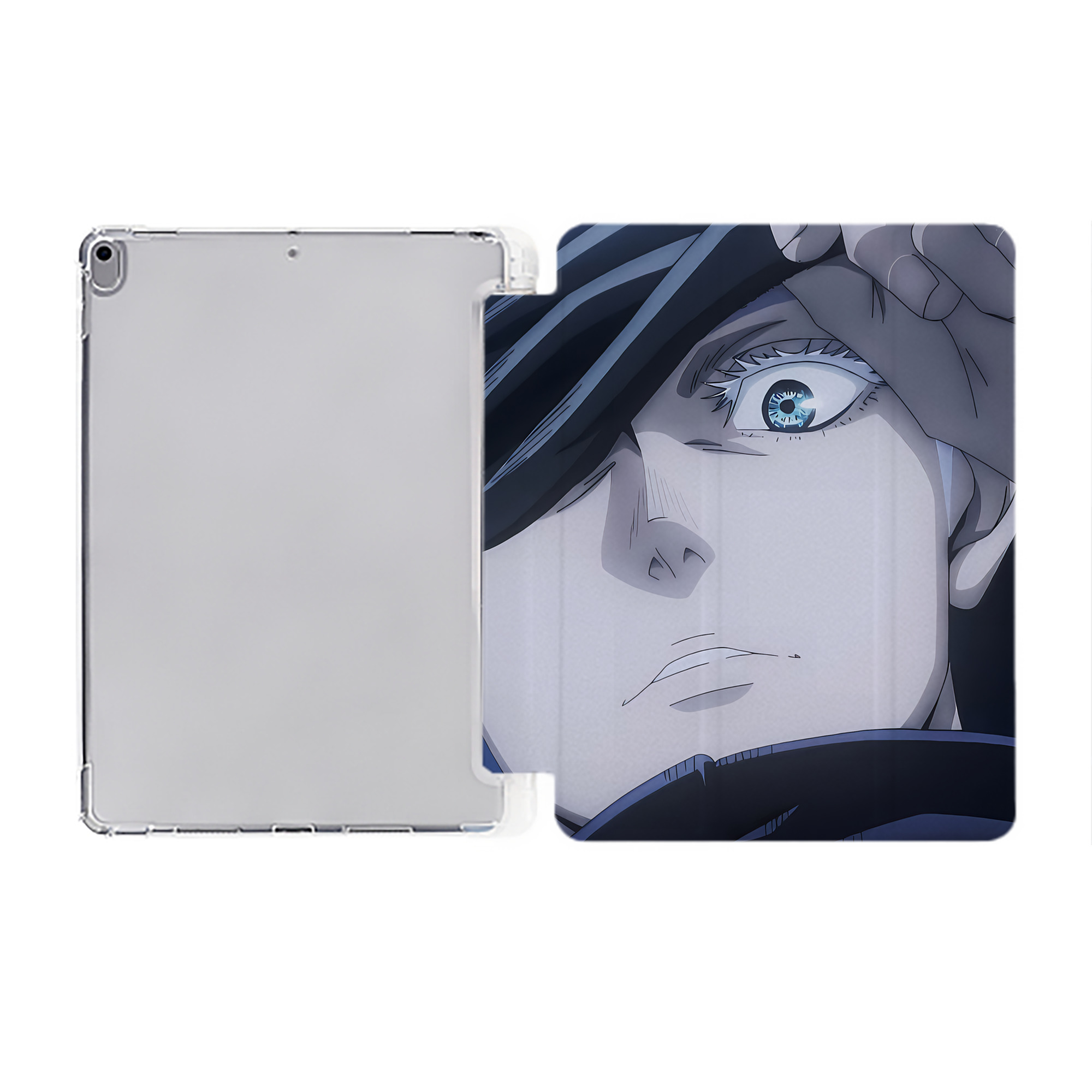 （画像用） SPY×FAMILY间谍家家酒 IPad ケース ペン収納付き 三つ折りスタンド PUレザー×シリコン 対応機種9.5/10.5/10.9インチ